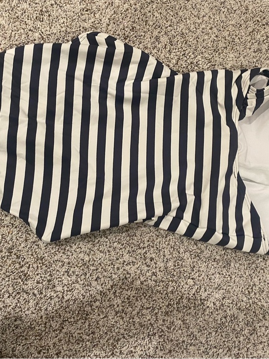 MICHAEL Michael Kors Other - Michael Kors Navy and White Striped One-Piece Swimsuit